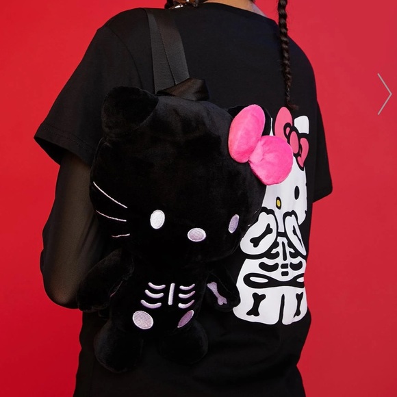 Dolls Kill Bags New Hello Kitty X Dolls Kill Plush Backpack Poshmark